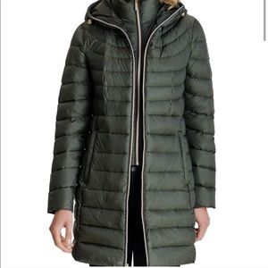 Michale Kors Olive Green Puffer